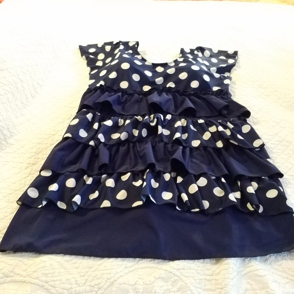 NIRY Women's Swimsuit Polka Dot Sz 4XL New w/tags